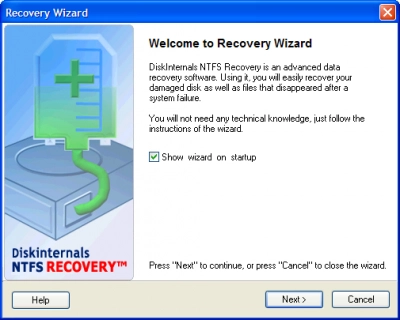 DiskInternals Data Recovery Software ntfs recovery