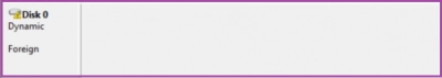 DiskInternals RAID Recovery™ Dynamic disk displayed as foreign