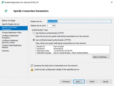 DiskInternals VMFS Recovery™ Komprimierung der Daten, die über das Netz übertragen werden