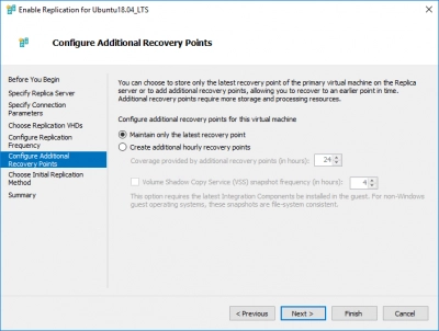DiskInternals VMFS Recovery™ Wählen Sie, ob immer Wiederherstellungspunkte erstellt werden sollen