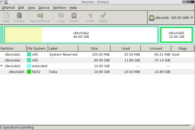 DiskInternals RAID Recovery™ GParted Live