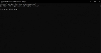 DiskInternals Uneraser™ Use the Diskpart Utility