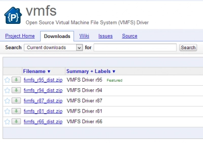 DiskInternals VMFS Recovery™ How to use Open Source VMFS driver
