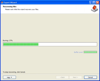 DiskInternals Data Recovery Software CD burning (picture 5)